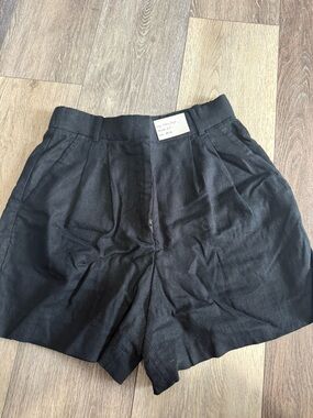 Abercrombie linen trouser shorts